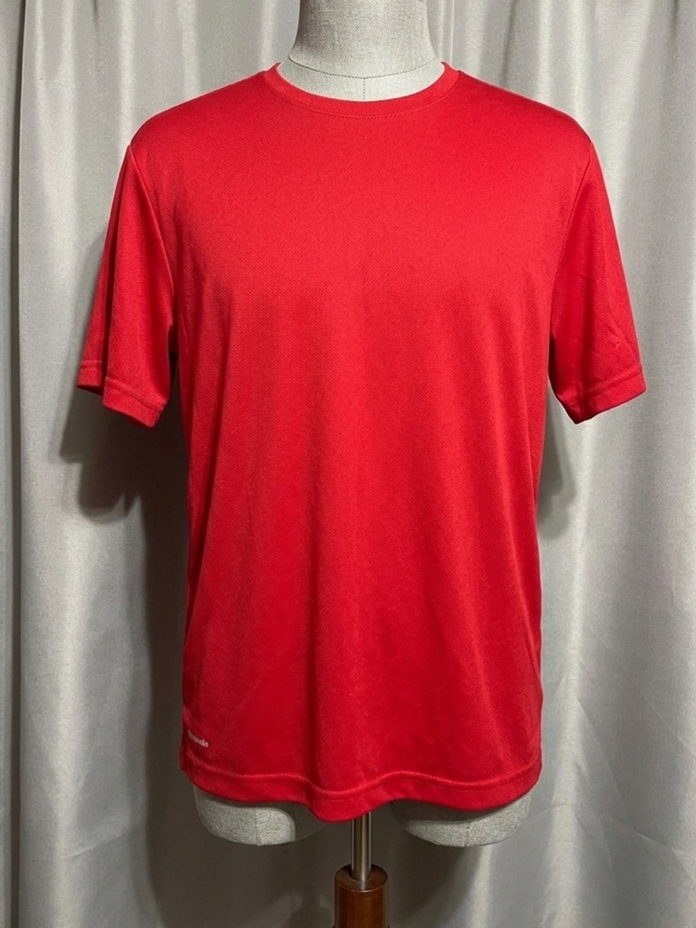 Athletic Works Red Short Sleeve Performance Tee